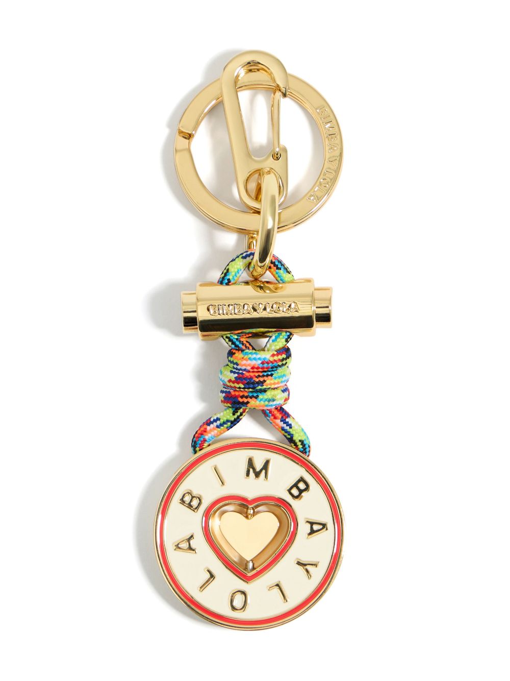 Bimba y Lola Heart 钥匙扣 - 金色