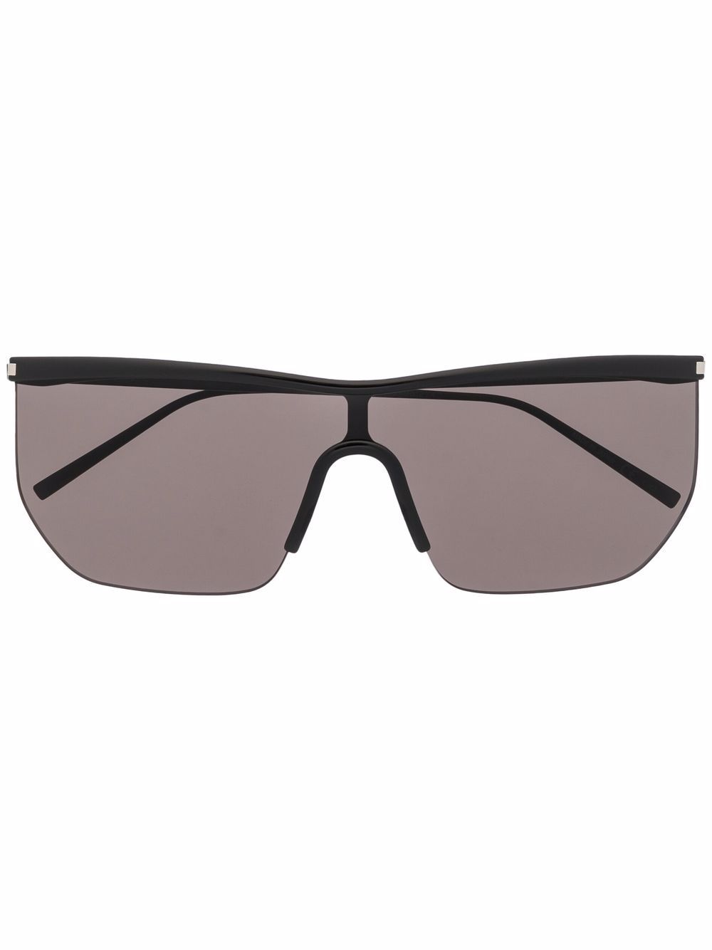 Saint Laurent Eyewear 方框太阳眼镜 - 黑色