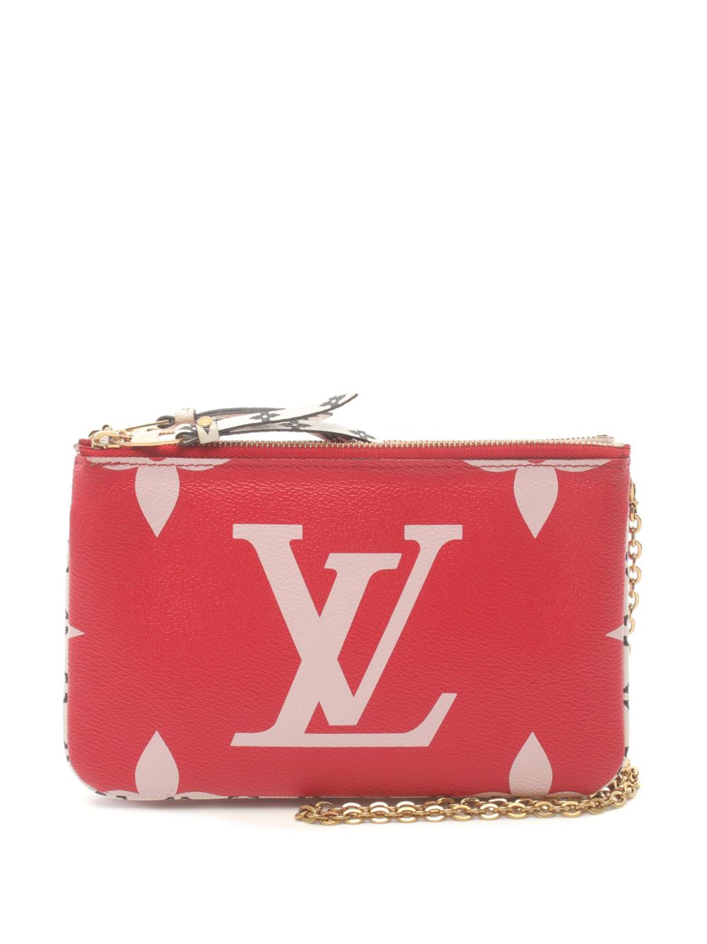 Louis Vuitton Pre-Owned Pochette Double Zip 手拿包（2019年典藏款） - 红色