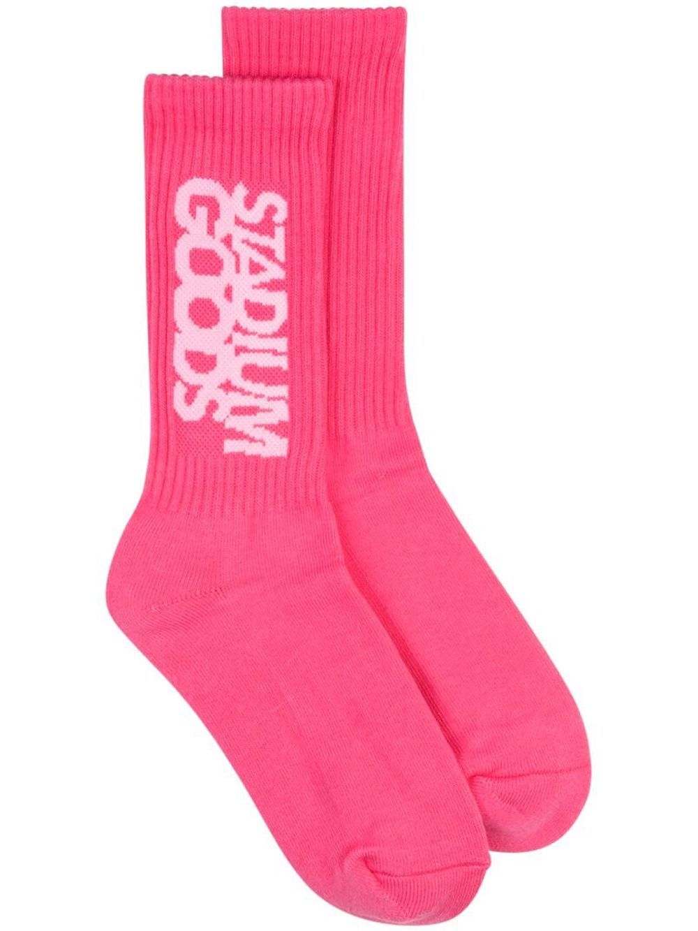 STADIUM GOODS® logo针织袜 - 粉色