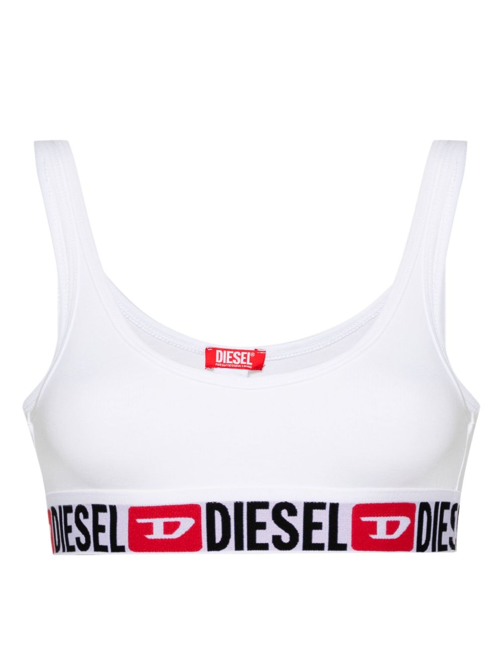 Diesel Ufsb-Oriba 文胸 - 白色
