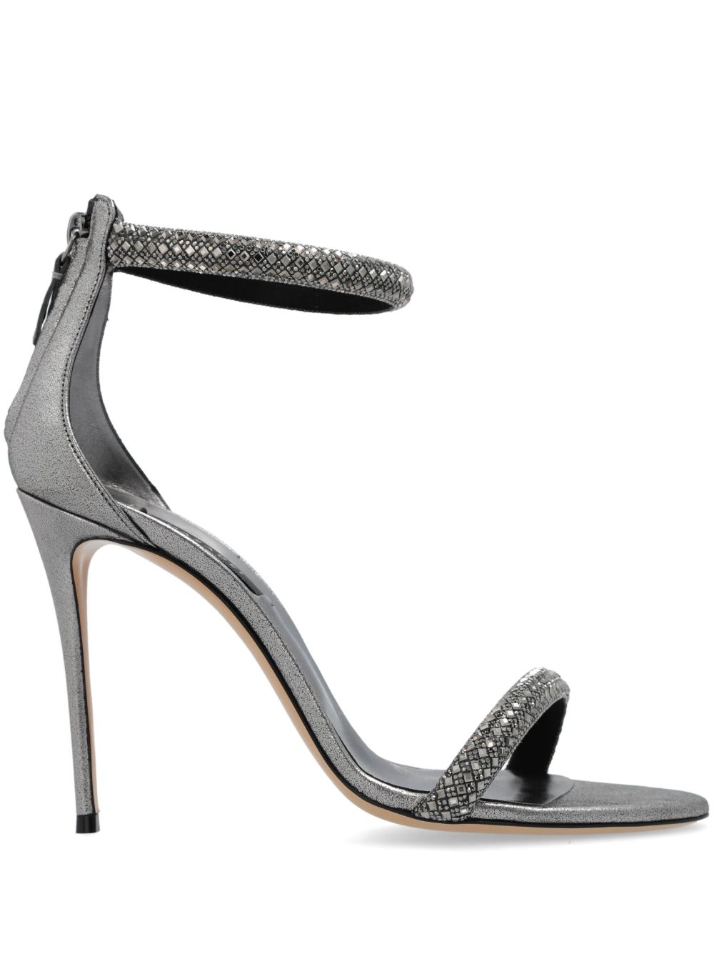 Casadei Stratosphere Julia Wonder 凉鞋 - 银色