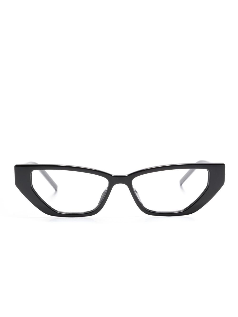 Gucci Eyewear 猫眼框眼镜 - 黑色