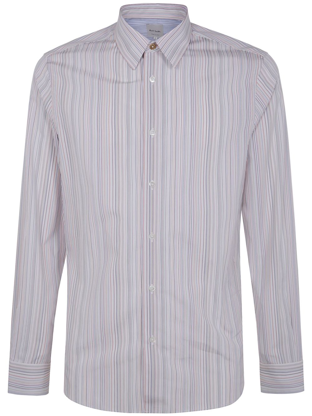 Paul Smith 条纹衬衫 - 白色