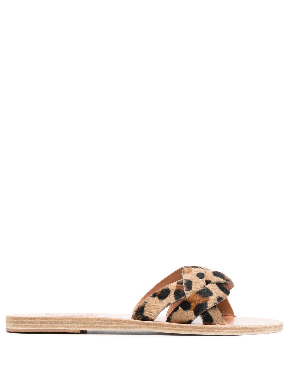 Ancient Greek Sandals 露趾皮质凉鞋 - 中性色