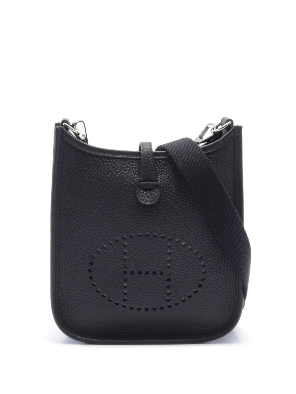 Hermès Pre-Owned Evelyne TPM 单肩包（2024年典藏款） - 黑色
