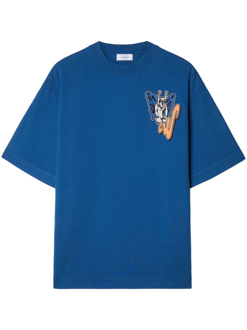 Off-White Gang Skate T恤 - 蓝色