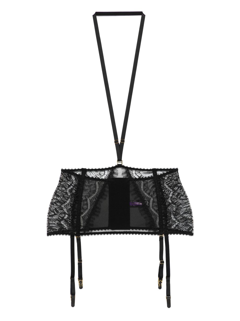 Maison Close Accroche Coeur 吊袜带腰带 - 黑色