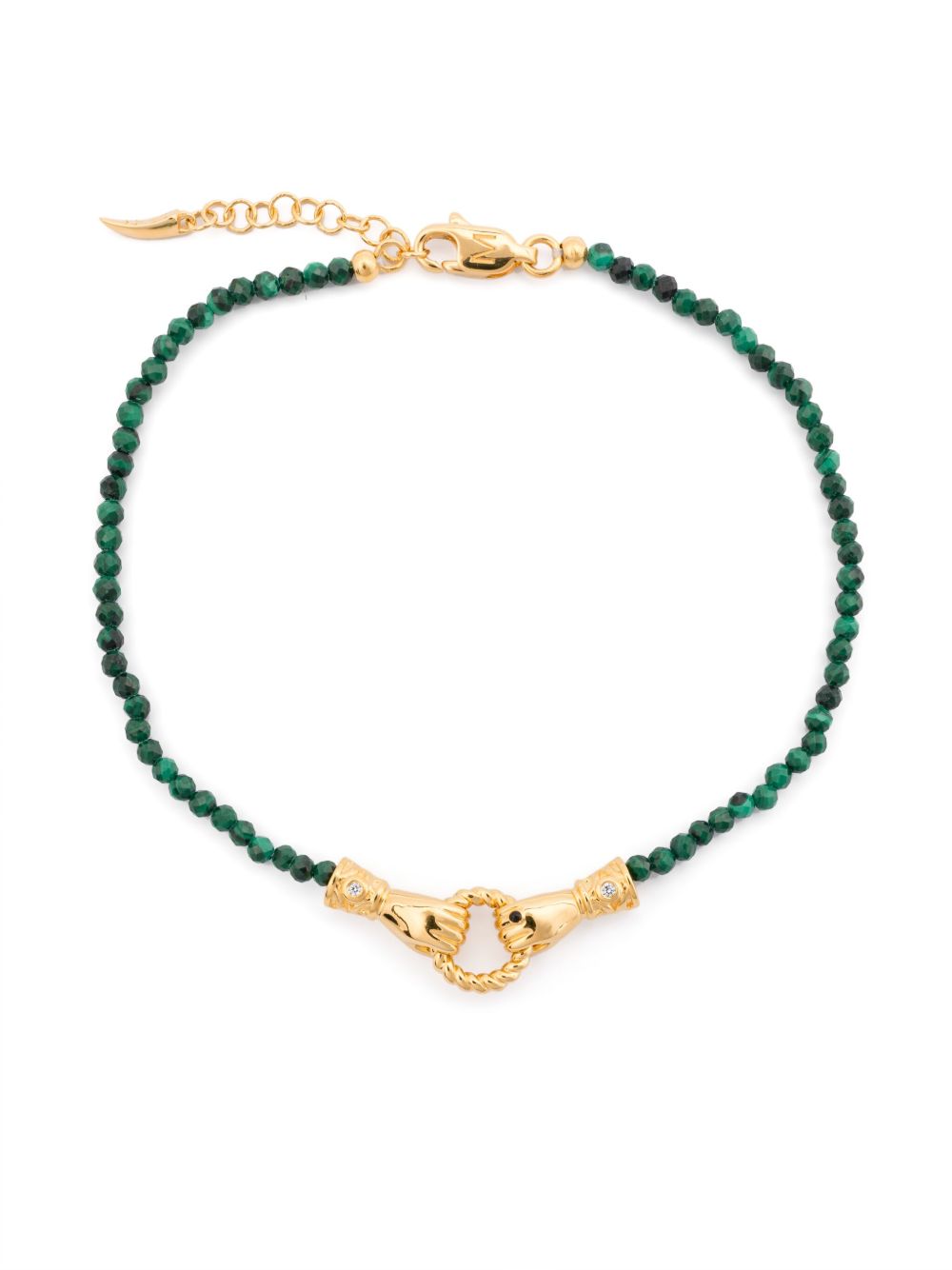 Missoma x Harris Reed mini In Good Hand bracelet - 金色