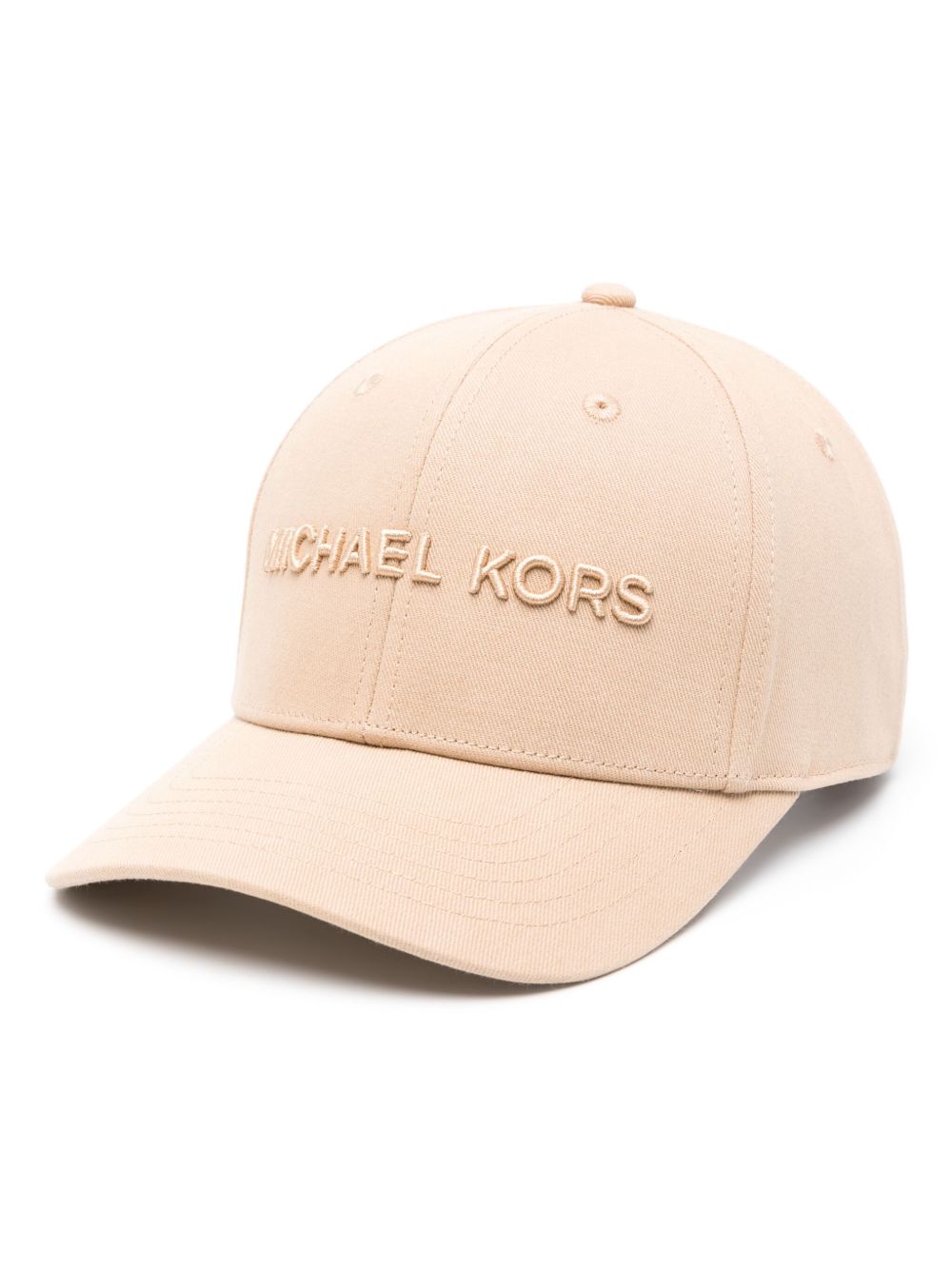 Michael Kors logo刺绣棒球帽 - 中性色
