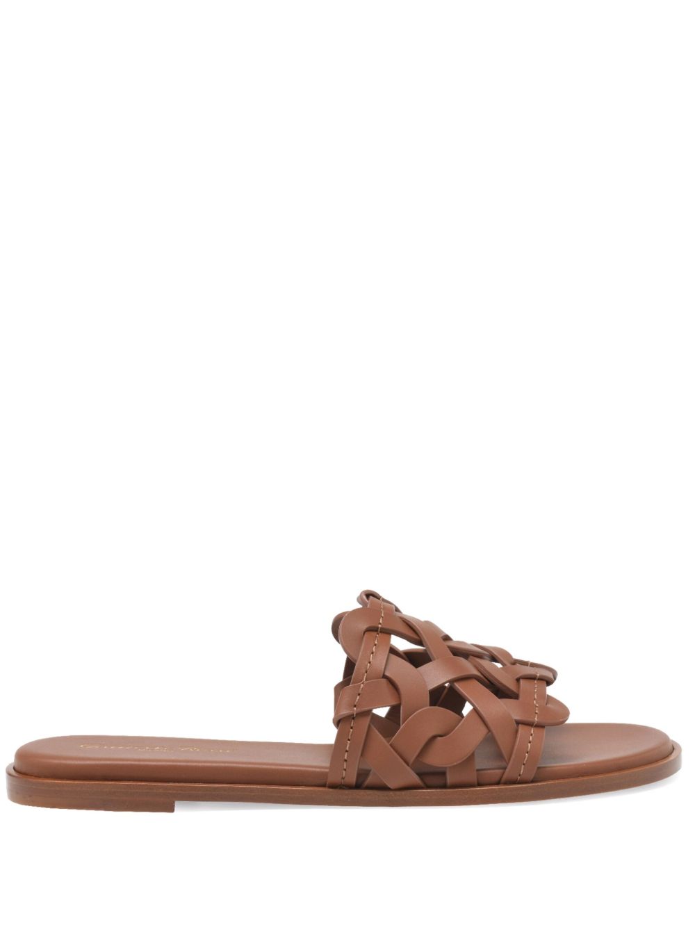 Gianvito Rossi Amalfi 拖鞋 - 褐色