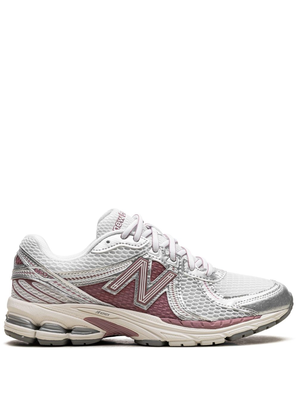 New Balance 860v2 Northern Lights Pack - Rosewood/Metallic Silver 运动鞋 - 白色