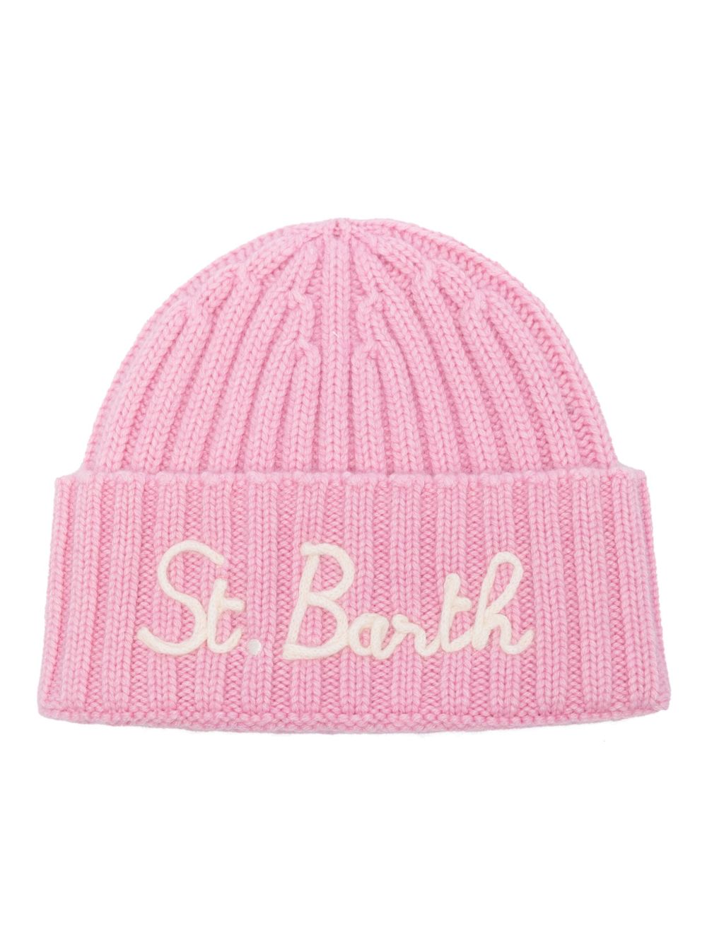 MC2 Saint Barth Kids Wengen 套头帽 - 粉色