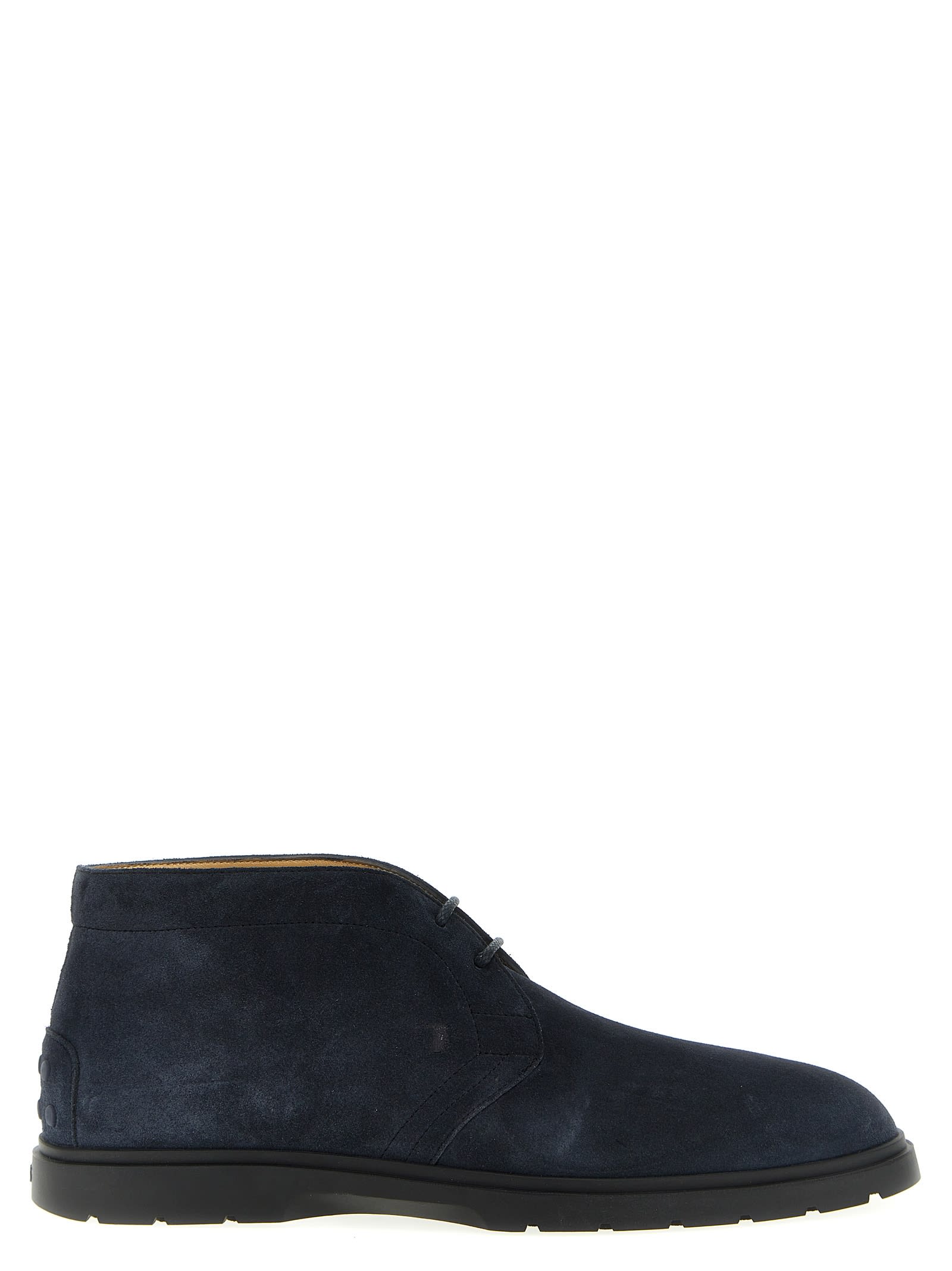 Tod's Suede Lace Up Boots