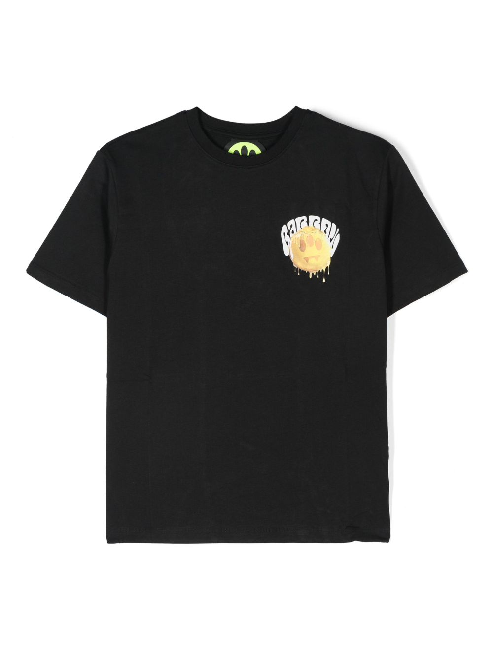 Barrow kids logo印花棉T恤 - 黑色