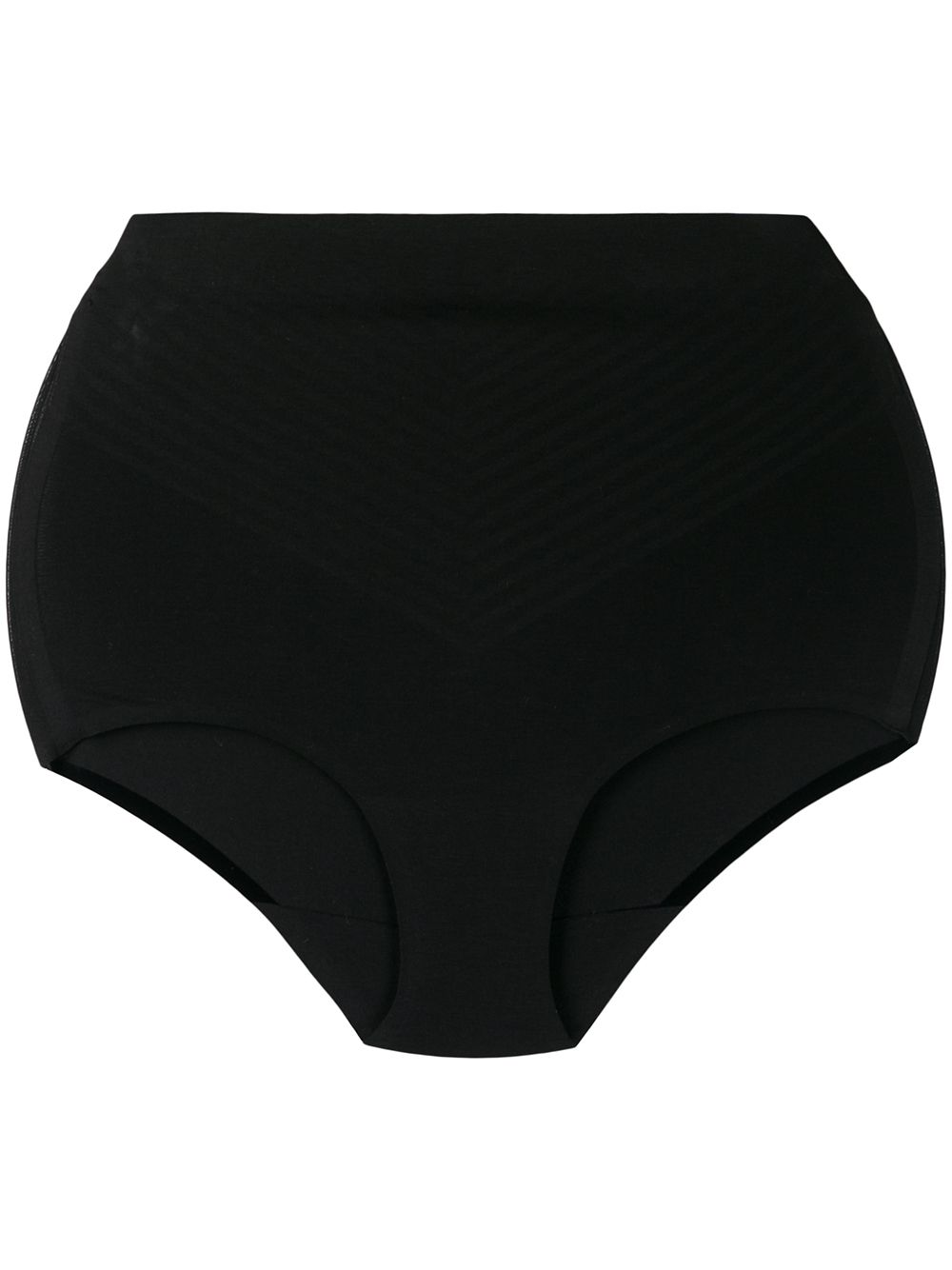 Wolford 3W Control高腰三角裤 - 黑色