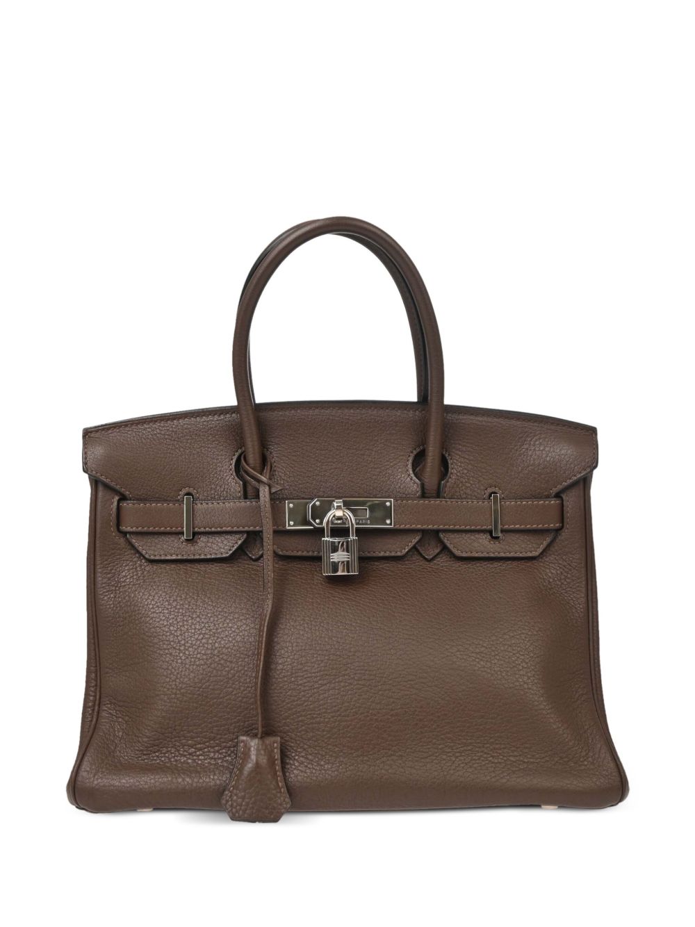 Hermès Pre-Owned Birkin 30 手提包（2007年典藏款） - 褐色
