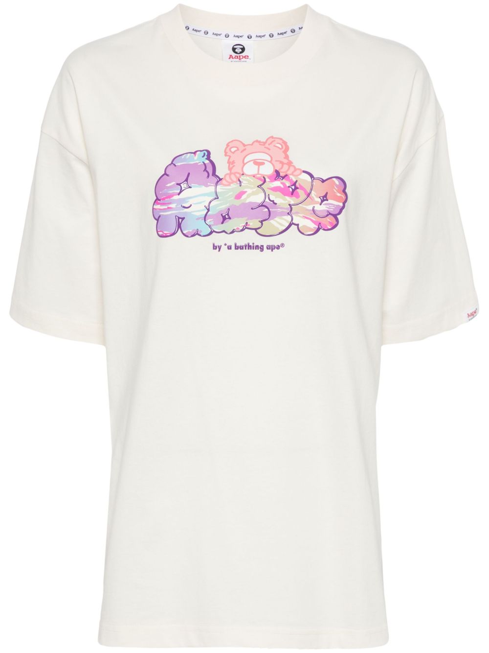 AAPE BY *A BATHING APE® x Care Bears 棉T恤 - 中性色