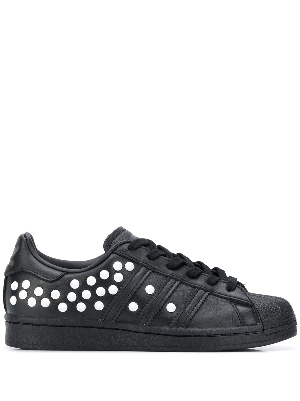 adidas Superstar 板鞋 - 黑色