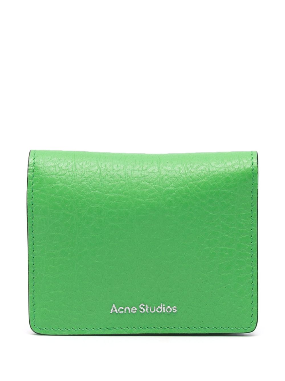 Acne Studios 对折皮质钱包 - 绿色