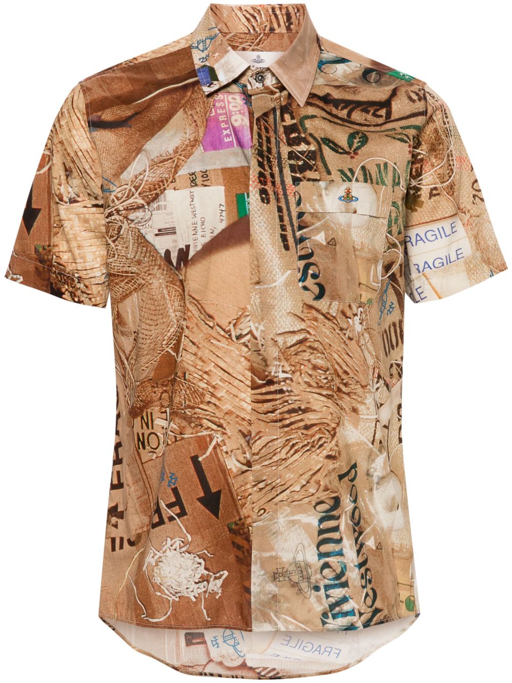 Vivienne Westwood Trash 衬衫 - 褐色