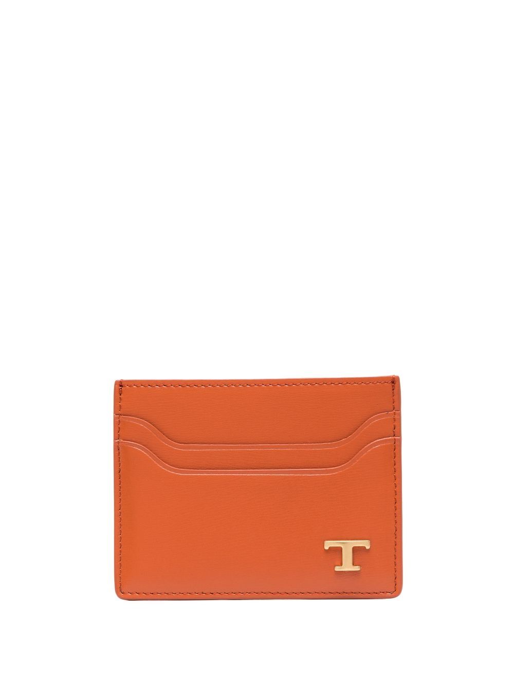 Tod's logo标牌卡夹 - 橘色
