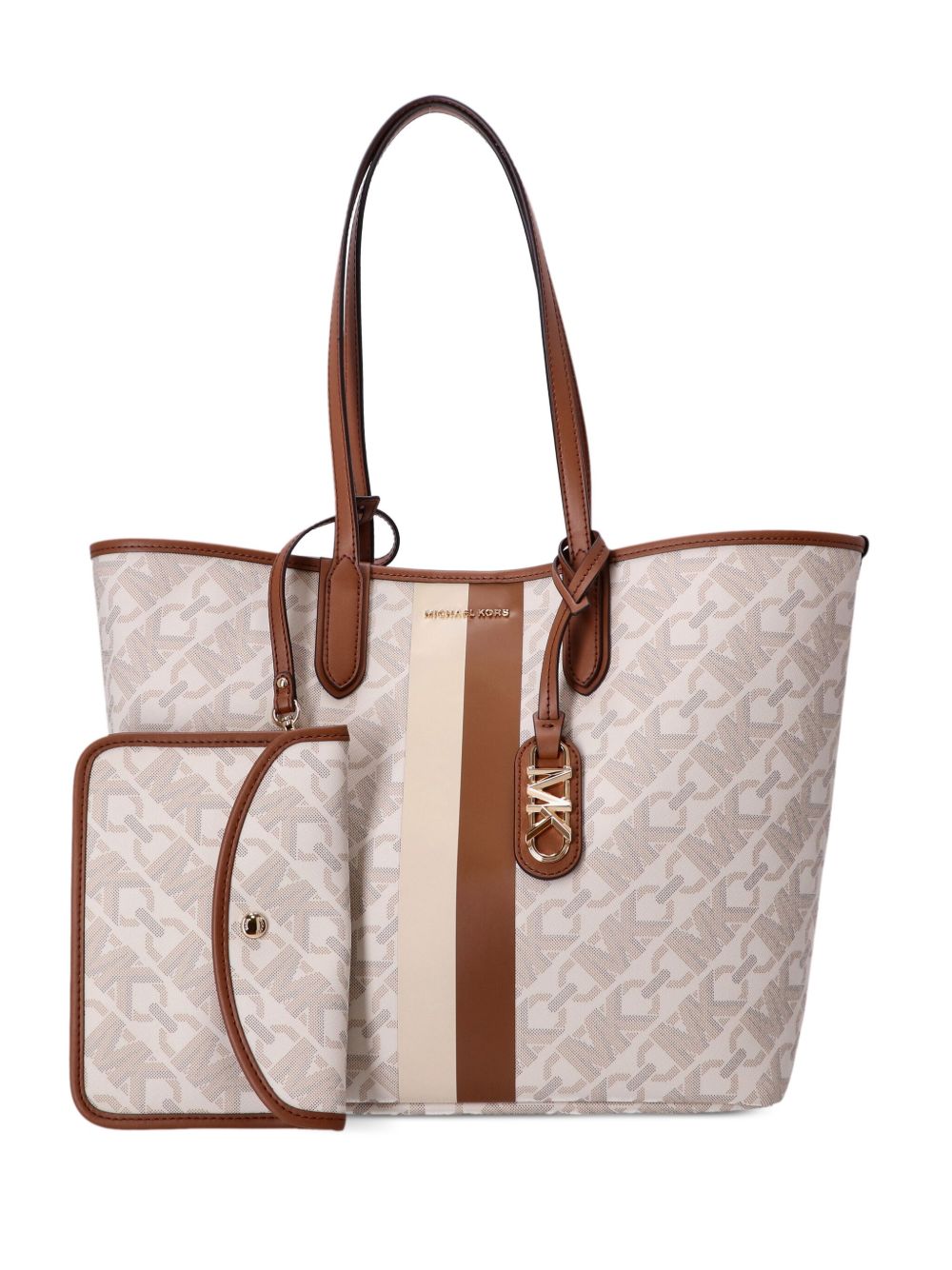 Michael Kors Eliza 帆布单肩包 - 中性色