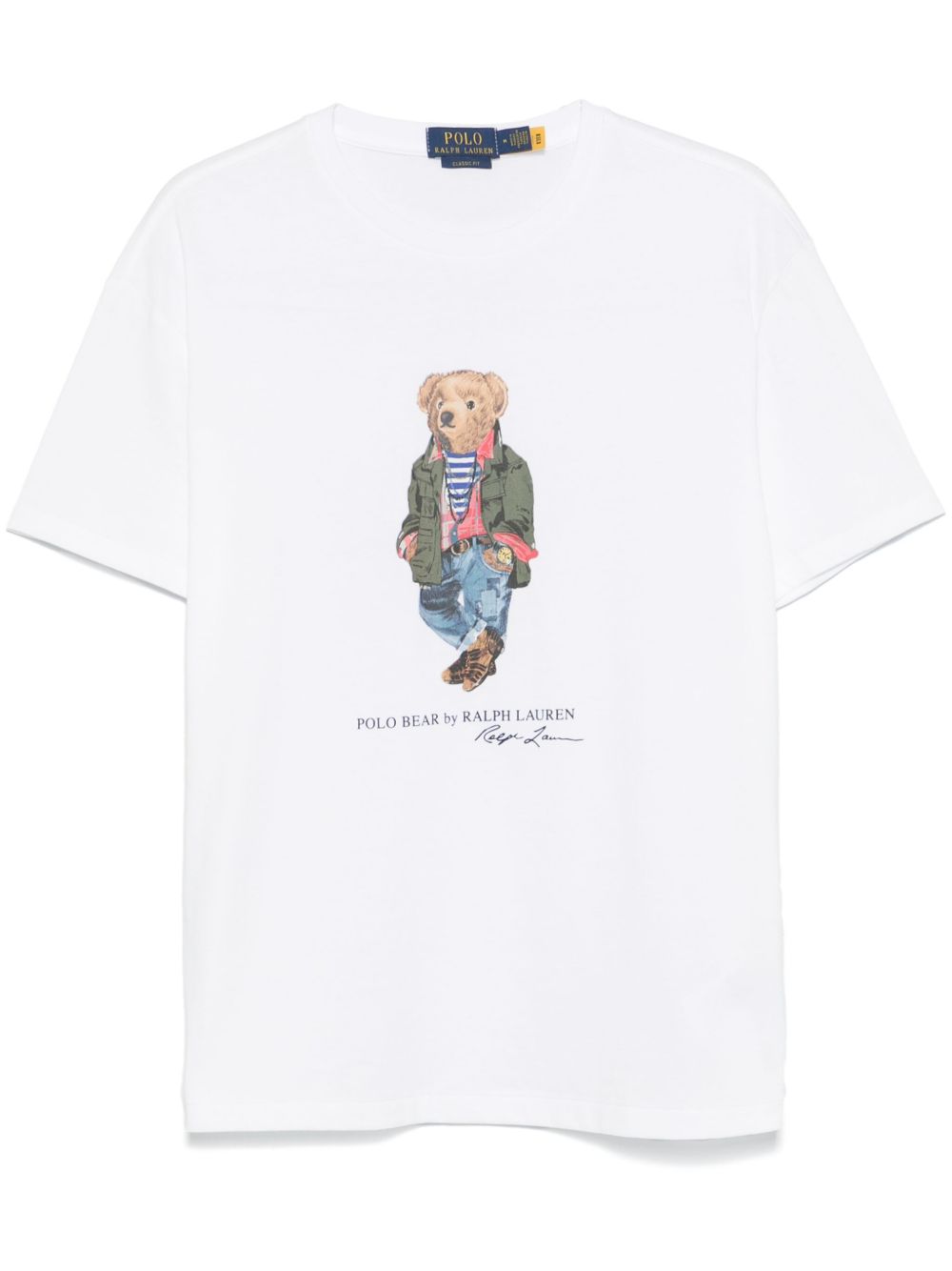 Polo Ralph Lauren Polo Bear 图案T恤 - 白色