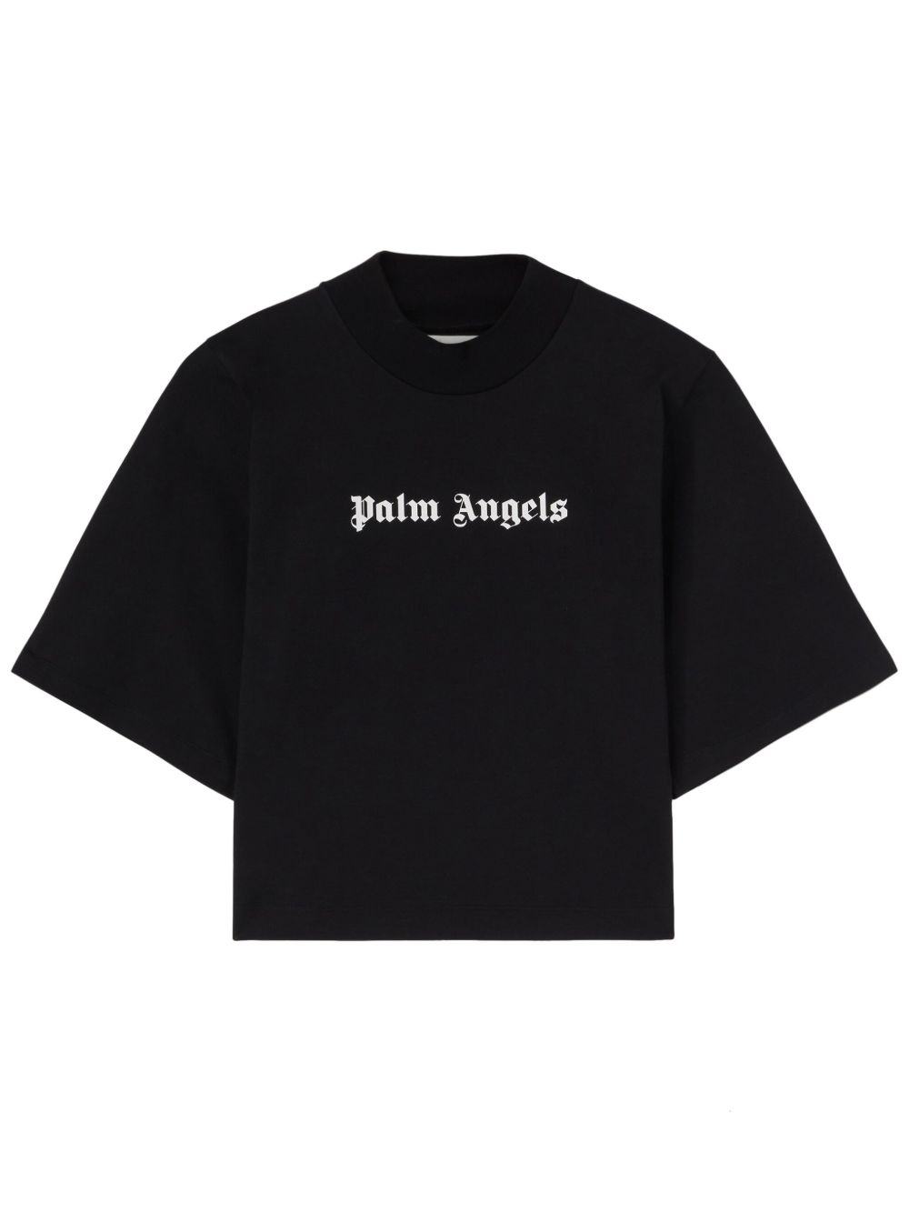 Palm Angels Classic Logo 棉短款上衣 - 黑色