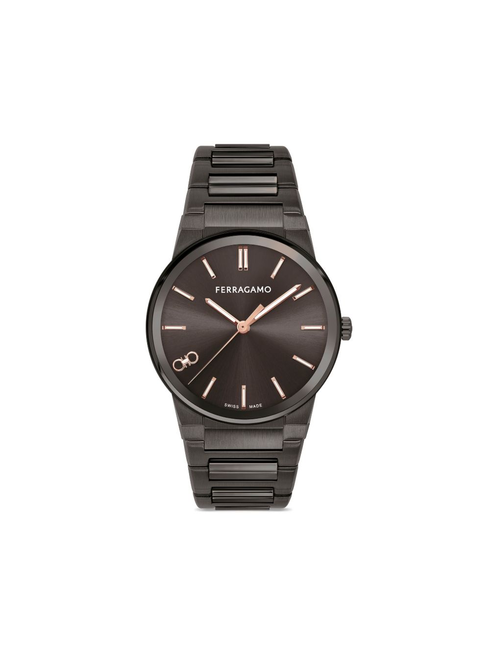 Ferragamo Infinity 蓝宝石 41毫米腕表 - 黑色