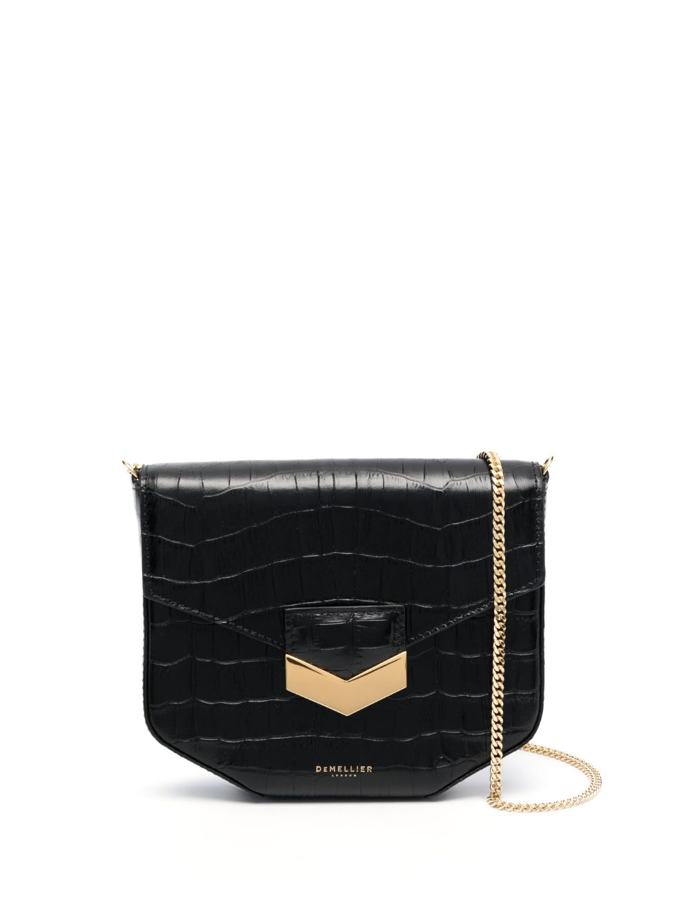 DeMellier The Mini London 斜挎包 - 黑色