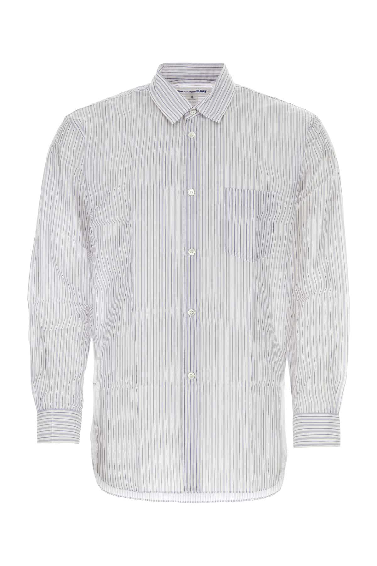 Comme des Garçons Shirt 刺绣铜氨丝衬衫