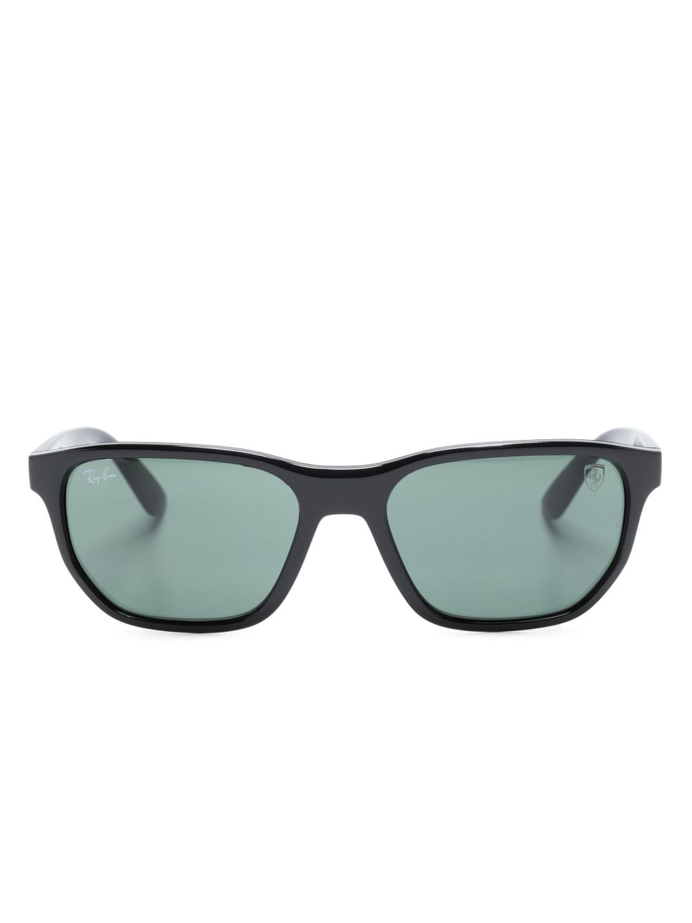 Ray-Ban x Ferrari Scuderia RB4404M 方框太阳眼镜 - 黑色
