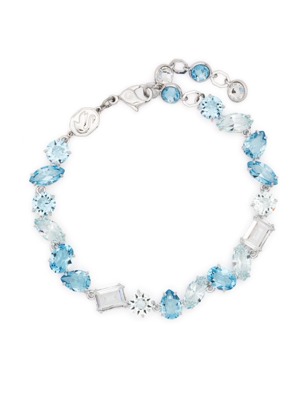 Swarovski Gema 混合晶饰手链 - 蓝色