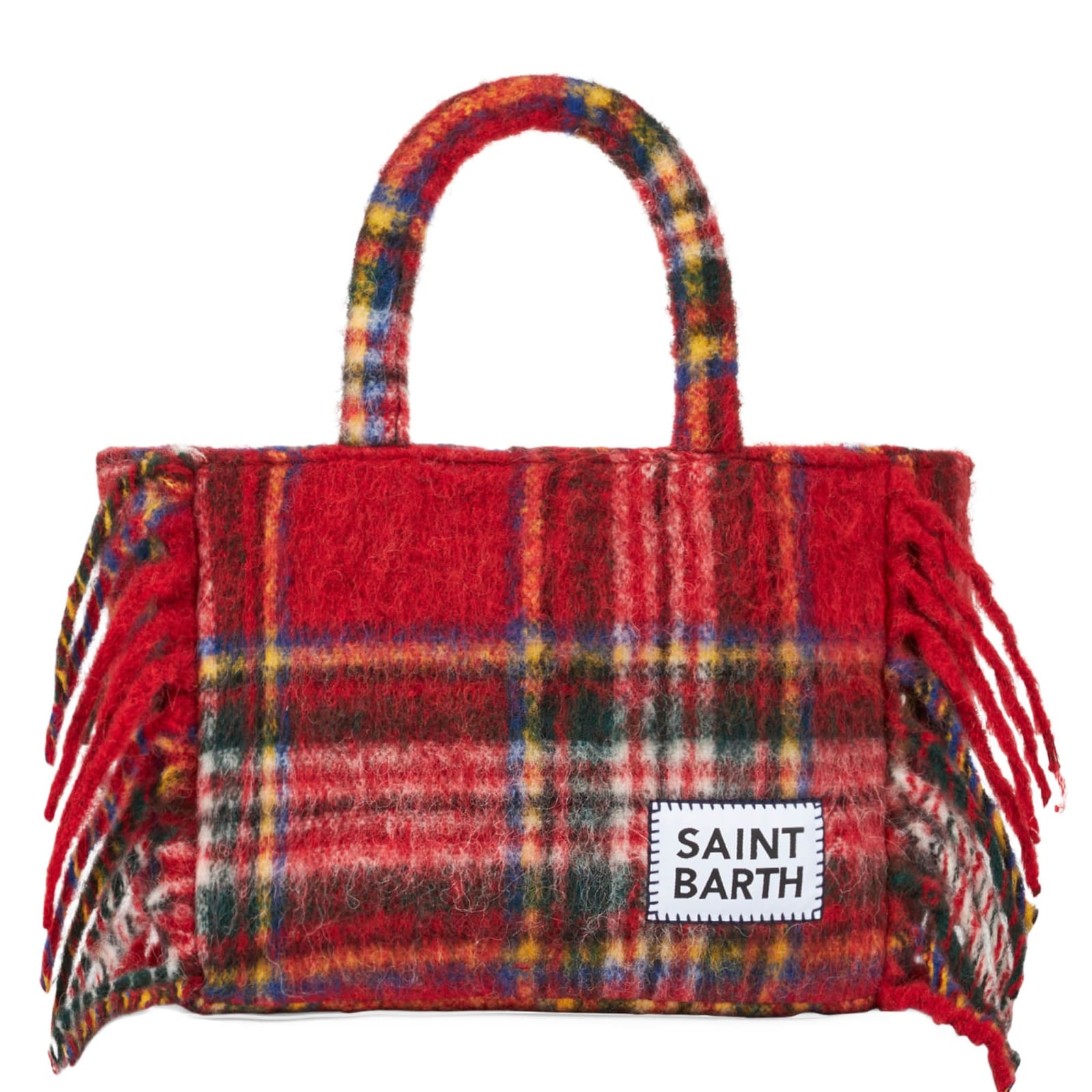 MC2 Saint Barth Colette 格子纹手提包