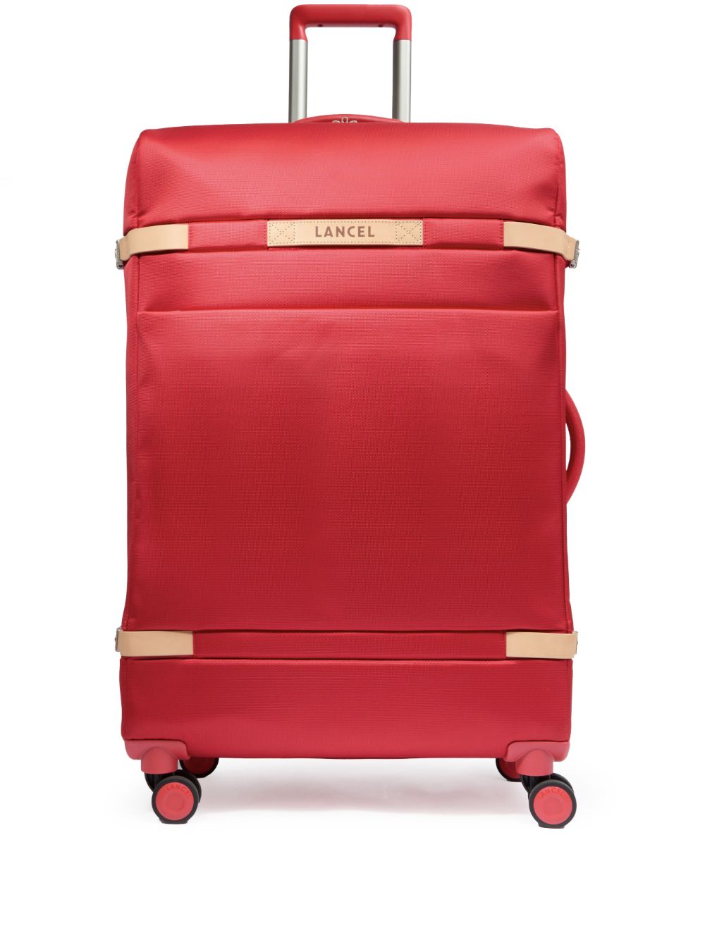 Lancel Neo Parance de Lancel logo印花大号行李箱 - 红色