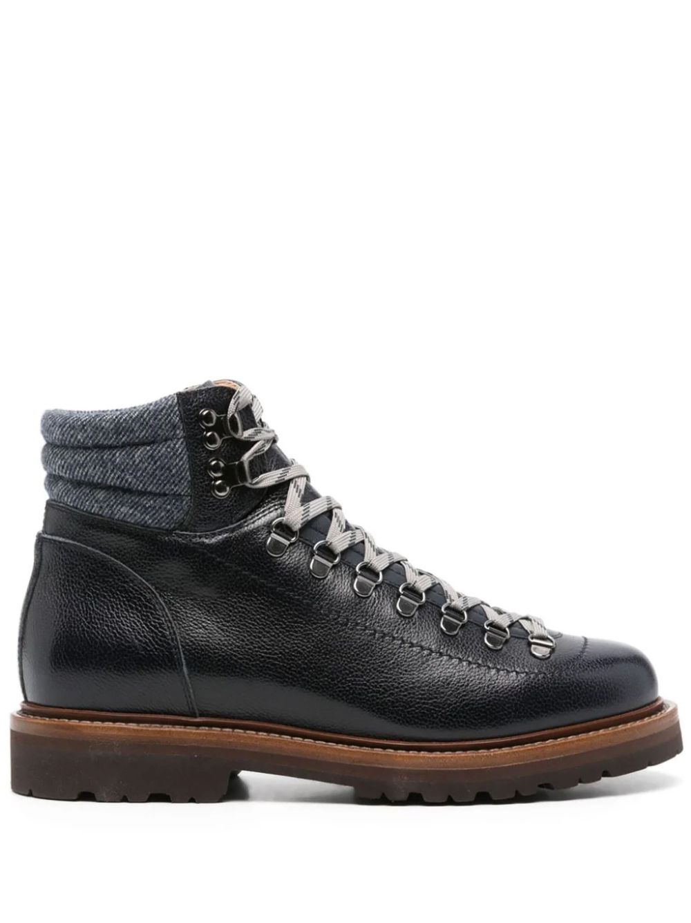 Brunello Cucinelli 系带及踝靴 - 蓝色