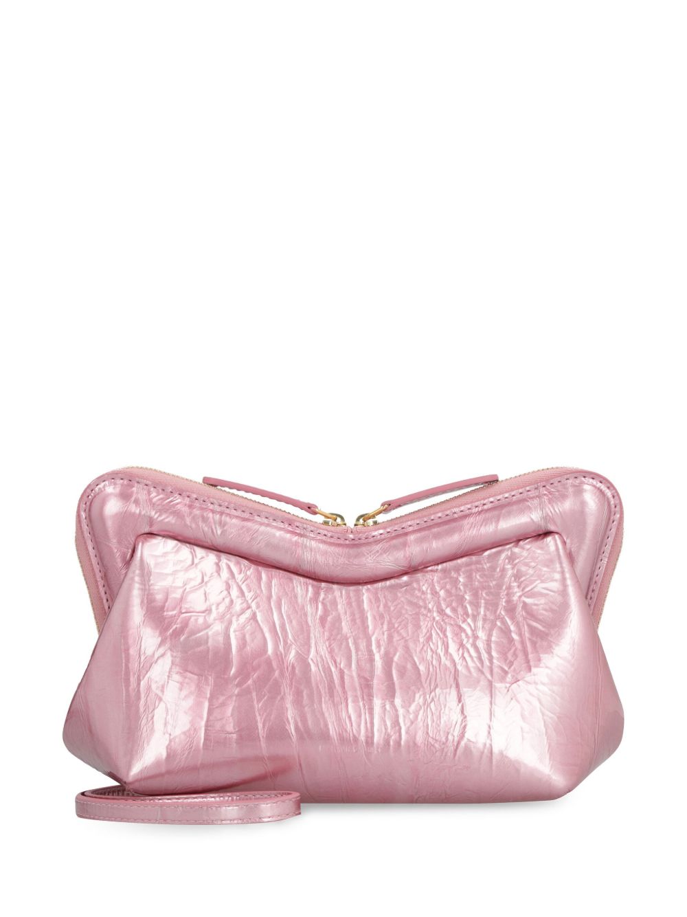 Mansur Gavriel M Frame 迷你手拿包 - 粉色