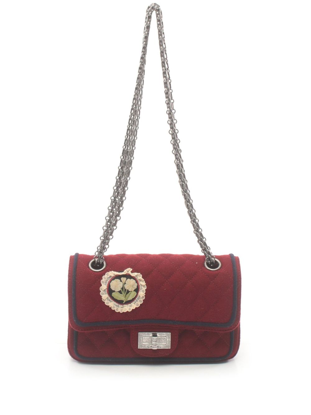 CHANEL Pre-Owned 2.55 单肩包（2015-2016年典藏款） - 红色