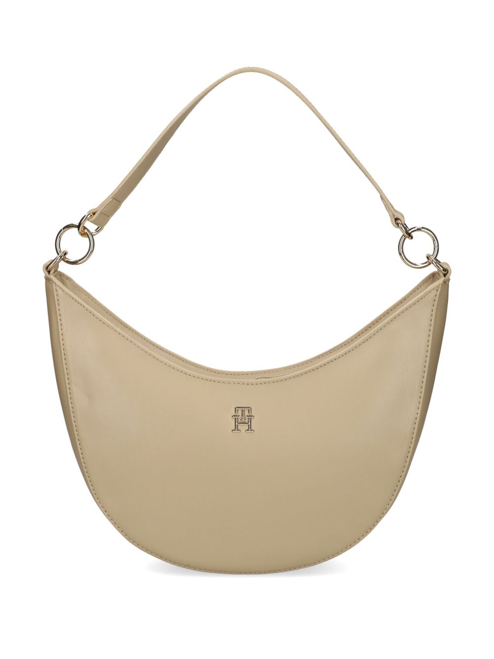 Tommy Hilfiger logo贴花单肩包 - 中性色