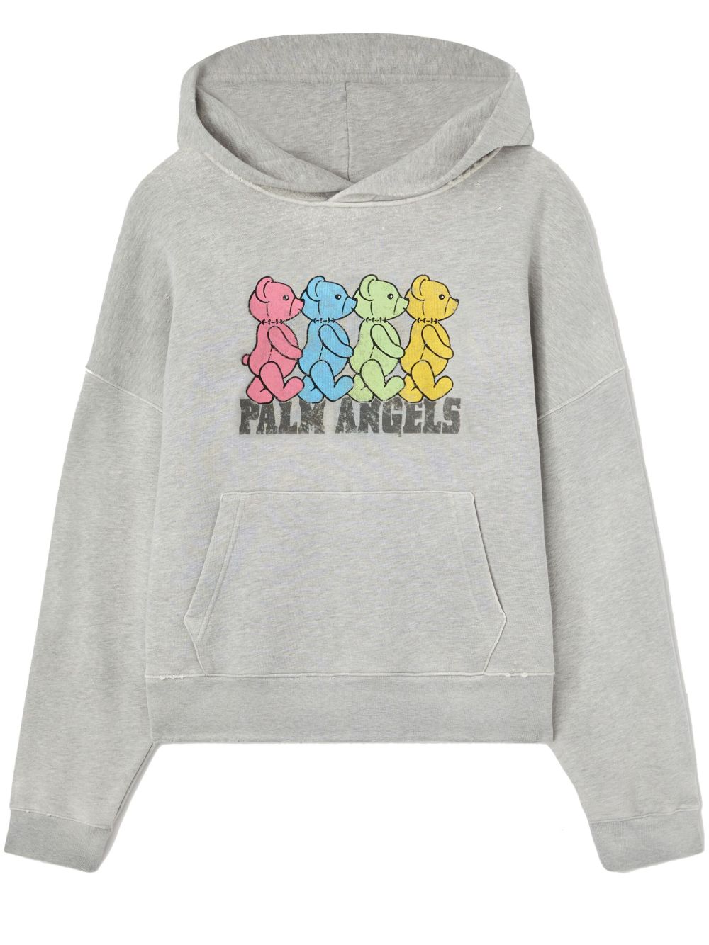 Palm Angels Crossroads Bear 连帽衫 - 灰色