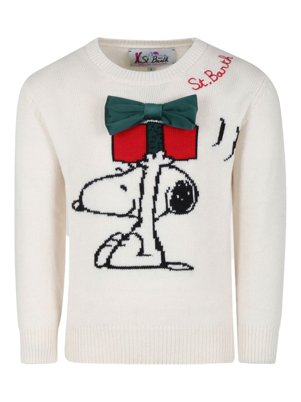 MC2 Saint Barth Kids x Snoopy Peanuts 毛衣 - 白色