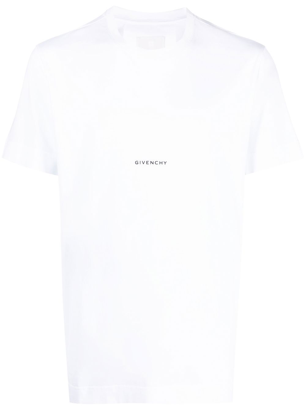 Givenchy logo印花短袖T恤 - 白色