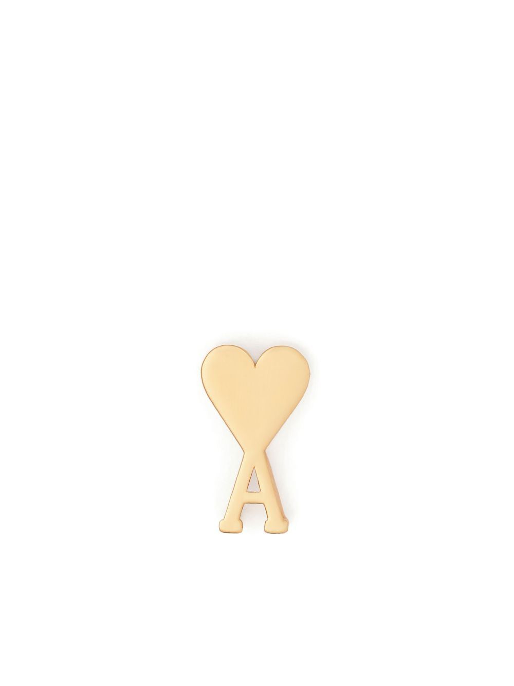 AMI Paris Ami de Coeur 单只耳环 - 金色