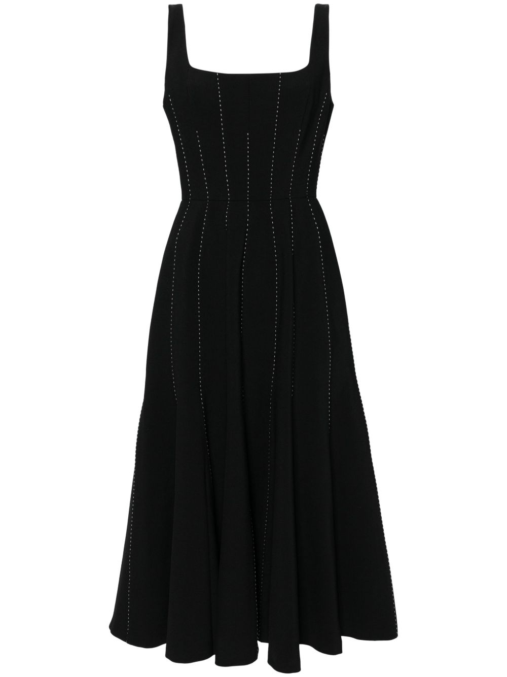 Elie Saab 拼贴设计小礼服 - 黑色