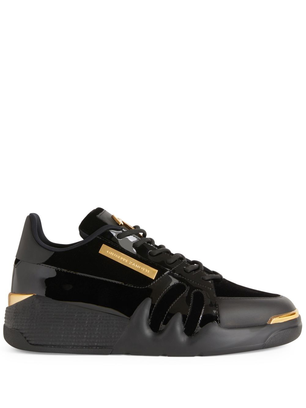 Giuseppe Zanotti Talon 低帮运动鞋 - 黑色