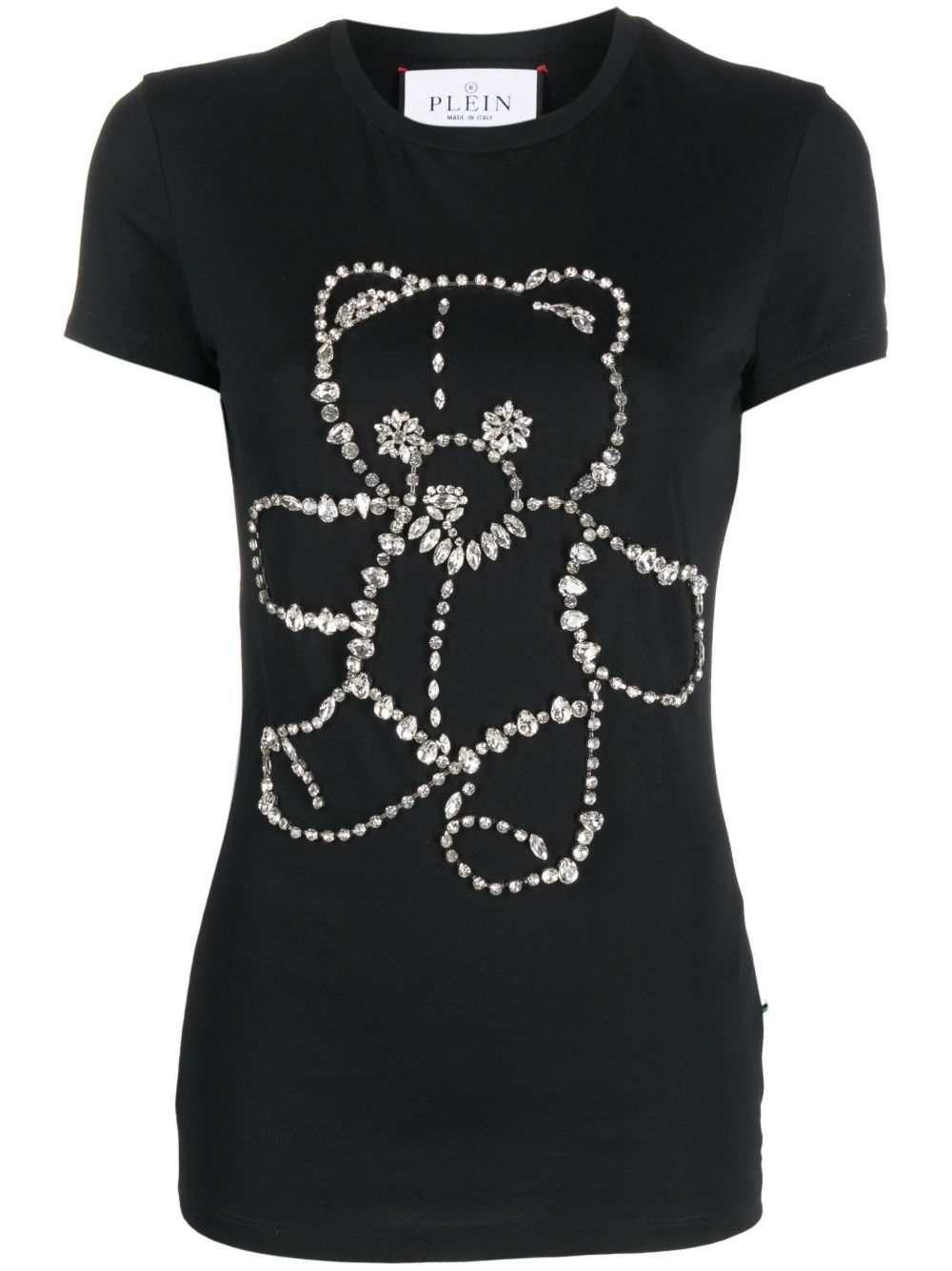 Philipp Plein Sexy Pure Fit Castoni 棉T恤 - 黑色