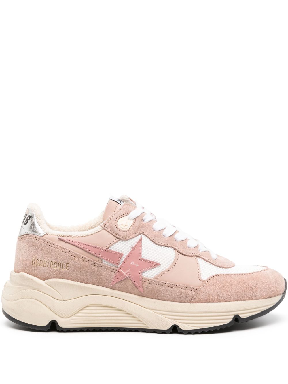 Golden Goose Running Sole 拼接运动鞋 - 粉色