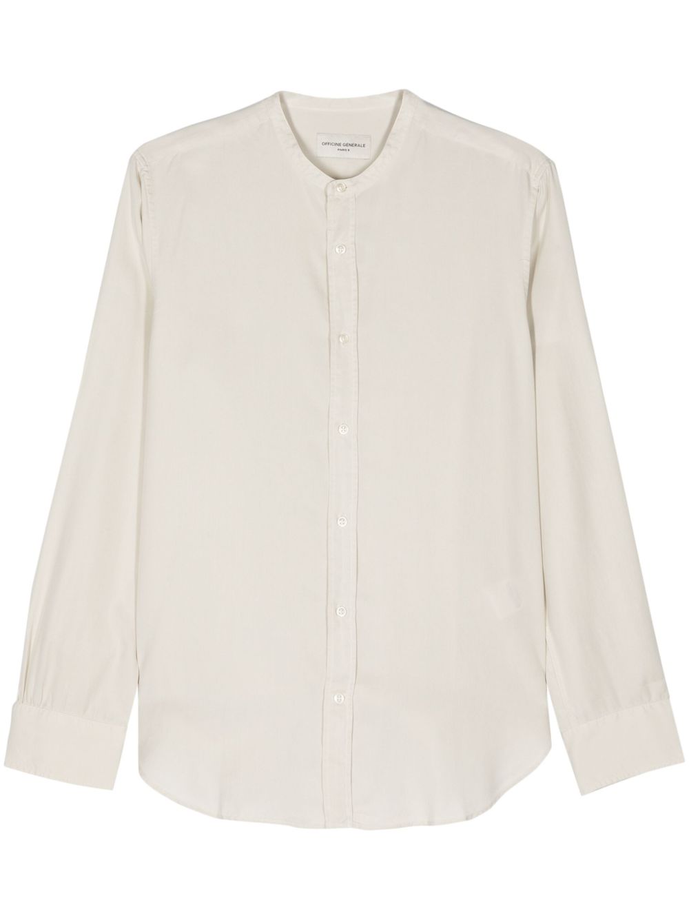 Officine Generale Gaspard 莱赛尔纤维衬衫 - 中性色