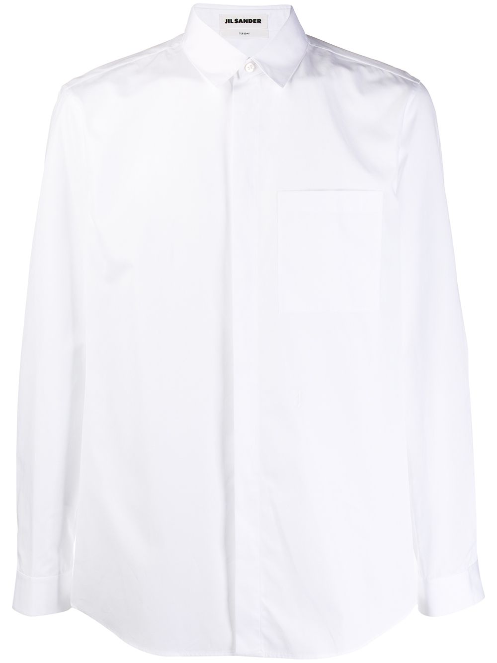 Jil Sander 宽松衬衫 - 白色